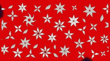 Raster deseni. Süslü kumaş deseni. Çiçekli çiçek deseni, suluboya..