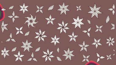 Çiçek deseni duvar kağıdı, desen dolguları ve web sayfası arka planı için kullanılabilir. Süslü zentangle çizim dokusu, soyut çiçeklerle süslenmiş. Şekillendirilmiş çiçekli çizim deseni.