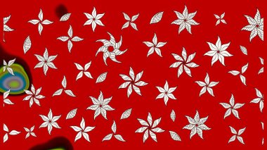 Kıvırcık, parlak örgü. Güzel, parlak, pürüzsüz kumaş, tuval. Çiçek çelengi. Desen, çizim, çiçek sınırı. Eski moda arka plan. Raster illüstrasyonu.