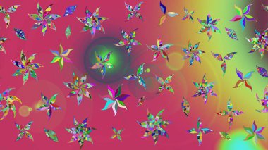 Soyut etnik raster çizim kalıbı. Kabile sanatı boho baskısı, klasik çiçek arkaplanı. Arkaplan dokusu, duvar kağıdı, pembe renkli çiçek teması.