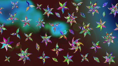 Şekil verilmiş çiçeklerle eskiz deseni. Süslü zentangle çizim dokusu, soyut çiçeklerle süslenmiş. Çiçek deseni duvar kağıdı, şablon dolguları ve web sayfası arkaplanı için kullanılabilir.