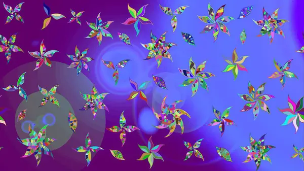 Mor renkli çiçekler. Çiçek desenli eskiz. Tişört baskısı için çiçek boyama rasteriName.