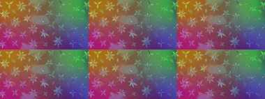 El yapımı çiçek ve bitki koleksiyonu. Şirin karalamalı çiçek desenli çizim. Raster illüstrasyonu. Raster illüstrasyonu. Eskiz tarzı kahverengi renklerde.