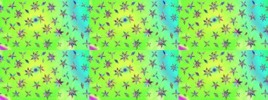 Raster çiçek desenli çiçek deseni, yapraklar, dekoratif elementler, sıçrama, lekeler, el çizimi kontur çizgileri ve Doodle çizim stili, grafik raster çizim çizimi.