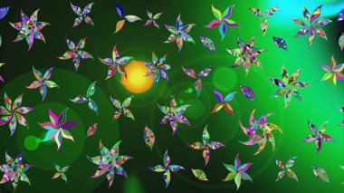 Taşralı şıklığı. Küçük yabani çiçeklerdeki halk modelini çiz. Özgürlük stili Millefleur 'lar. Tekstil, duvar kağıdı, kapaklar, yüzey, baskı, hediye paketi, hatıra defteri, dekupaj için çiçek çayırı arka planı.