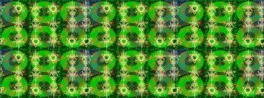 Yeni yıl kar tanesi. Güzel soyut kar taneleri raster tasarımı. Düz kar karalama ikonları, kar taneleri silueti yeşil, sarı ve kahverengi renkler noel afişi, kartlar.