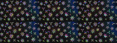 Raster stili kumaş deseni. Çiçekler suluboya çizim deseni.