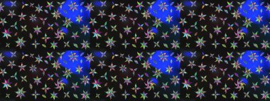 Çiçek. Taslak dekoratif arka plan, çiçek mandala. Gri renklerde. Raster illüstrasyonu.