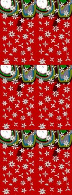 Çiçekli karalama şeklinde Raster çiçek deseni. Nazik, sevimli çiçek arkaplanı. Kırmızı renkte çiçekler.