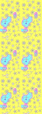 Parlak arkaplanda çiçek kompozisyonu olan suluboya desenleri çiz, ambalajlar, duvar kağıtları, kartpostallar, tebrik kartları, düğün davetiyeleri, romantik etkinlikler vs..