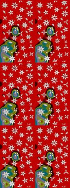 Anti-stres için soyut örnek sayfası. Kırmızı renklerde. Raster illüstrasyonu.