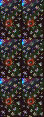 Raster. Güzel suluboya çiçekler, parlak resimler ilham verici çiçek desenli eskiz arka planı..