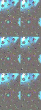 Dekorasyon ve tasarım için güzel bir desen. Çiçeğin suluboya çizimlerinin mükemmel deseni. Suluboya çizim kalıbı. Moda baskısı. Raster illüstrasyonu. Eski.