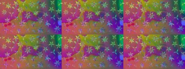 Pembe renkli pembe papatya deseni. Raster illüstrasyonu. Pembe renklerde.