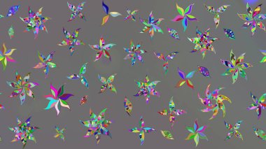 Desen, çizim, çiçek sınırı. Eski moda arka plan. Kıvırcık, parlak örgü. Çiçek çelengi. Güzel, parlak, pürüzsüz kumaş, tuval. Raster illüstrasyonu.