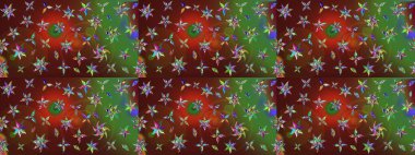 Küçük kahverengi çiçekli oldukça eski bir besin torbası deseni. Tekstil, kumaş, kapaklar, duvar kağıtları, baskı, naylon, koleksiyon defteri, örgü, dekupaj için güzel bir eskiz. Millefleurlar.