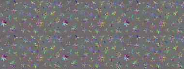 Çiçeğin suluboya çizimlerinin mükemmel deseni. Moda baskısı. Dekorasyon ve tasarım için güzel bir desen. Suluboya çizim kalıbı. Eski.