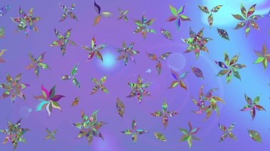 Çiçek deseni. Şatafatlı bahar bahçesi dokusu. Flower eskiz arka planı. Raster illüstrasyonu.