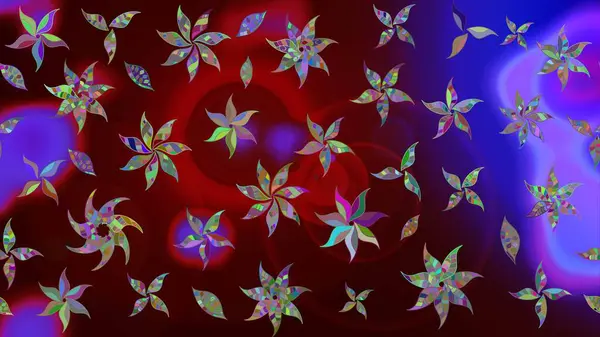 Nazikçe, güzel çiçek arkaplanı. Kahverengi renkli çiçekler. Raster çiçek desenli ve çiçekli..