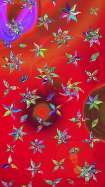 Eskiz Vintage Çiçek Deseni. Raster Kalça dokusu deseni.