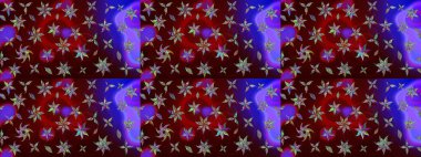 Kahverengi renkli çiçekler. Renkli Bahar Teması eskiz kalıbı. Düz Çiçek Elementleri Tasarımı. Güzel çiçek deseni..