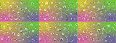 Yumuşak, bahar çiçekli arka plan. Tarafsız renklerde çiçekler. Raster çiçek desenli ve çiçekli..