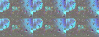 Raster stili kumaş deseni. Çiçekler suluboya çizim deseni.