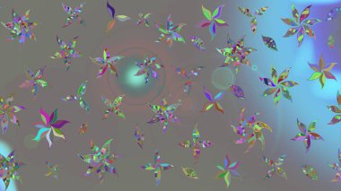 Suluboya tarzında gri renkli çiçekler. Üzerinde gri renkte çiçekler olan çiçek deseni çiz..