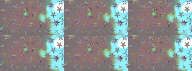 Çiçek desenli raster, gri çizgi grafik desenli soyut raster arkaplan. Modern stil dokusu.