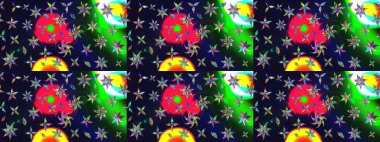 Raster illüstrasyonu. Çiçekli güzel suluboya desen. Gri renklerde.