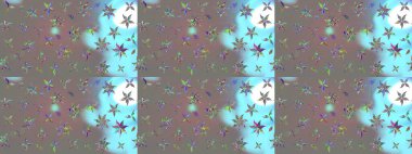 Motley illüstrasyonu. Küçük çiçekte güzel bir desen. Moda baskıları için zarif bir şablon. Gri çiçekli bahar çiçekleri. Küçük renkli çiçekler..