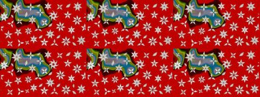 Anti-stres için soyut örnek sayfası. Raster illüstrasyonu. Kırmızı renklerde.