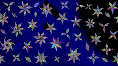 Suluboya etkisi. Raster deseni. Botanik çizim kalıbı. Organik elementler.