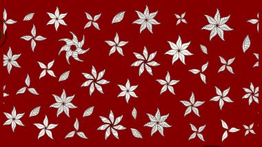 Eskiz arkaplan modeli. Raster hisseleri. Suluboya, elle çizilmiş. Kırmızıda çiçekler.