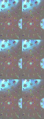 Eski moda arka plan. Desen, çizim, çiçek sınırı. Güzel, parlak, pürüzsüz kumaş, tuval. Çiçek çelengi. Kıvırcık, parlak örgü. Raster illüstrasyonu.