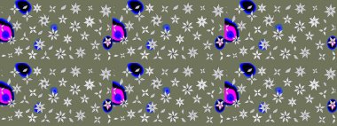 Eskiz modeli etnik tasarım. Çiçekleri, deniz kabukları, mandalaları ve suluboya efektleriyle donanma geçmişi. Yatak çarşafları, ceket, paket tasarımı, kumaş ve moda kavramları için tekstil baskısı.