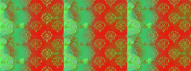 Kusursuz Vintage Çiçek Deseni. Raster Kalça dokusu deseni.