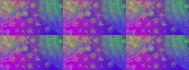 Çocuk stili. Düz Çiçek Elementleri Tasarımı. Çiçekli eskiz arkaplanı. Renkli Bahar Teması çizim şablonu.