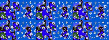 Suluboya tarzında mavi çiçekli zarif eskiz deseni, tasarım elementleri. Düğün davetiyeleri için çiçek deseni, tebrik kartları, hatıra defteri, baskı, hediye paketi, imalat. Düzenlenebilir.