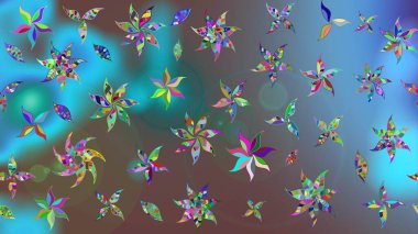 Sabıka fotoğraflarında, bebek kıyafetlerinde, duvar kâğıtlarında, paket kutularında falan kullanılabilir. Zarif, parlak ve eskiz mavi çiçek deseni tasarımı.