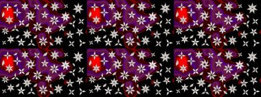 Suluboya desenli çiçek deseni. Dekorasyon ve tasarım için güzel bir desen. Moda baskısı. Çiçeğin suluboya çizimlerinin mükemmel deseni. Ayarlanmış.