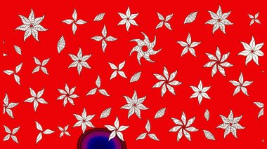 Raster - stok. Eskiz arkaplan modeli. Suluboya, elle çizilmiş. Vadinin çiçekleri kırmızı renklerde.