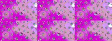 Eskiz arkaplan modeli. Tarafsız renklerde yaprakları olan yabani çiçekler. Suluboya, elle çizilmiş. Raster illüstrasyonu.