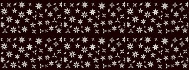 Çiçek desenli eskiz, yaz çiçekleri. Siyah renkli çiçekler. Renkli Bahar Teması eskiz kalıbı. Düz Çiçek Elementleri Tasarımı.