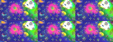 Süslü zentangle çizim dokusu, soyut çiçeklerle süslenmiş. Şekil verilmiş çiçeklerle eskiz deseni. Çiçek deseni duvar kağıdı, şablon dolguları ve web sayfası arkaplanı için kullanılabilir.