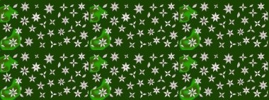 Bahar mevsimi. Raster güzel bir çiçek deseni çizmiş. Tatil havası. Nazik romantik baskı.