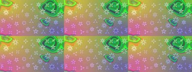 Raster. Zarif, parlak ve nötr çiçek desenli tasarım. Sabıka baskıları, bebek kıyafetleri, duvar kâğıtları, paket kutuları vb..