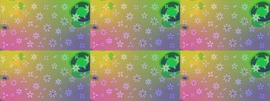 Raster çiçek desenleri çiziyor. Tarafsız renklerde vadinin çiçekleri.