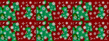 Raster. Kumaş, tekstil, duvar kağıdı baskısı için. Tomurcukları çiçek olan sevimli bir çiçek deseni. Eskiz geçmişi. Eski usul. Raster illüstrasyonu.