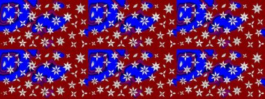 Düz Çiçek Elementleri Tasarımı. Çocuk stili. Çiçekli eskiz arkaplanı. Renkli Bahar Teması çizim şablonu.